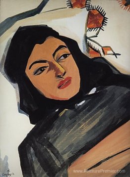 La tête de la fille (Mariam Tazahulahyan)