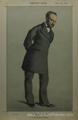 Caricature de Sir Charles Wentworth Dilke, 2nd Baronet PC