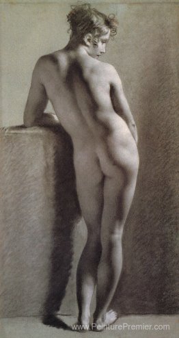 Femme nue par derrière