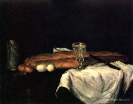 Nature morte avec du pain et des œufs