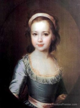 Portrait de la comtesse Anna Vorontsova enfant