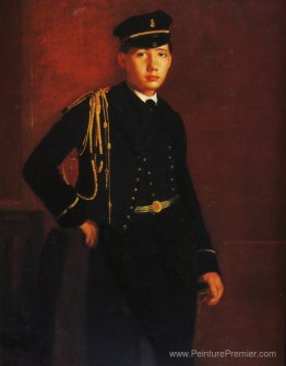 Achille de gaz comme cadet naval (détail)