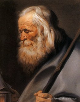 Diogène, après Peter Paul Rubens