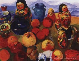 Nature morte avec les poupées matryoshka