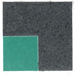 Image en papier coloré xviii (carré vert avec gris)