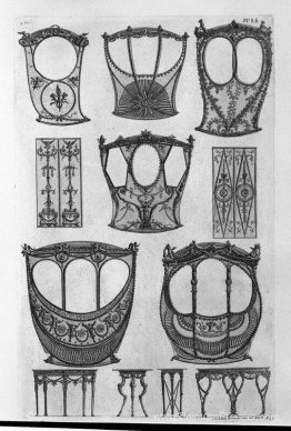 Six côtés des berlines, deux panneaux, deux trépieds, deux table