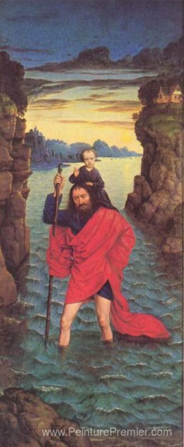 L'aile droite de la perle de Brabant: Saint Christopher