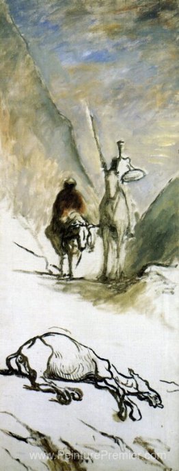 Don Quichote, Sancho Pansa et The Dead Mule