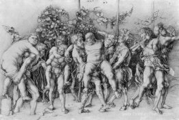 Bacchanal avec silenus