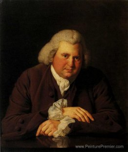 Portrait du Dr Erasmus Darwin (1731-1802) Scientifique, inventeu