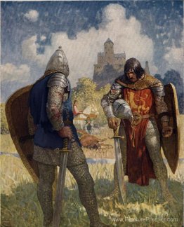 Je suis Sir Launcelot du Lake, le fils de King Ban de Benwick et