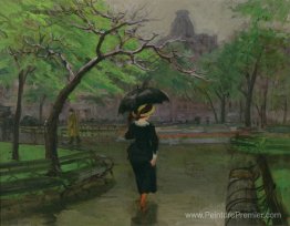 Pluie de printemps, New York