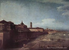 Vue de Turin depuis les jardins du Palazzo Reale