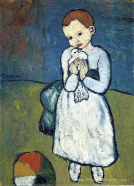 Enfant avec colombe