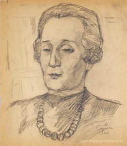 Portrait d'Anna Akhmatova