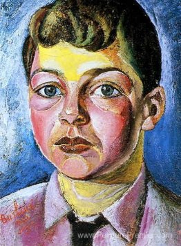 Portrait de Nicolas, le fils de l'artiste