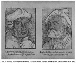 Hans Baldung Grien et John Rudalfinger