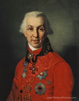 Portrait de Gavrila Romanovich Derzhavin