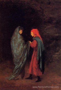 Dante et Virgile à l'entrée de l'enfer