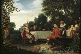 Fête dans le jardin