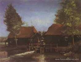 Moulin à eau à Kollen, près de Nuenen