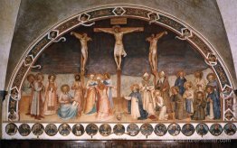 Crucifixion et saints