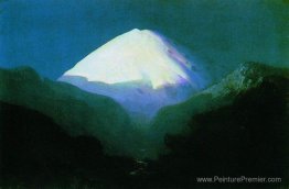 Elbrus. Nuit au clair de lune