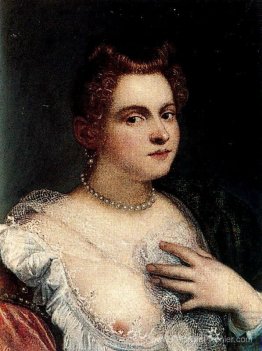 Autoportrait (ou femme vénitienne; attribuée)