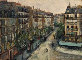 Rue Custine près de Montmartre