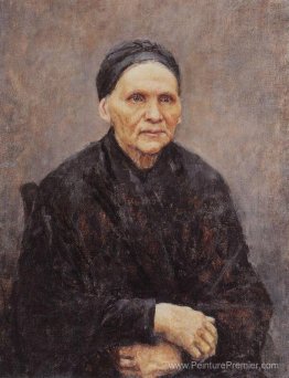 Portrait de P. F. Surikova (mère de l'artiste)