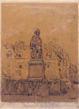 Sketch pour «La statue de Duquesne, Dieppe»