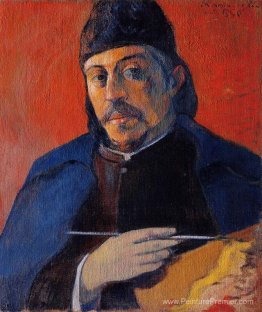 Autoportrait avec palette