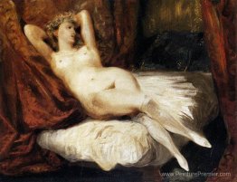 Femme nue allongée sur un divan