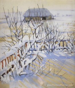 Paysage d'hiver. Neskuchnoye