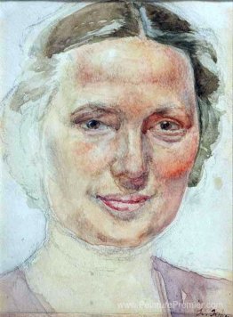 Portrait de K.A. Yuon, la femme de l'artiste