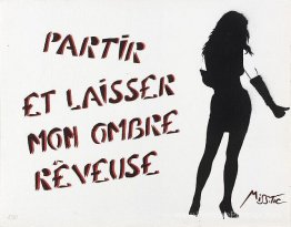 Partier et laisser mon ombre rêveuse