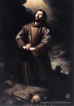 Saint François d'Assise à la prière