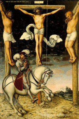 La crucifixion avec le centurion converti