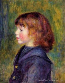 Portrait de Pierre Renoir dans un costume de marin