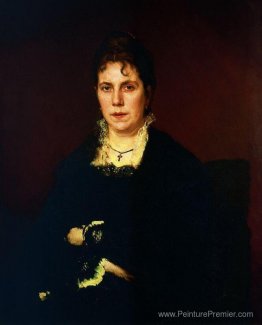 Portrait de Sofia Nikolaevna Kramskoy, la femme de l'artiste