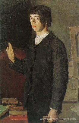 L'étudiant (autoportrait)