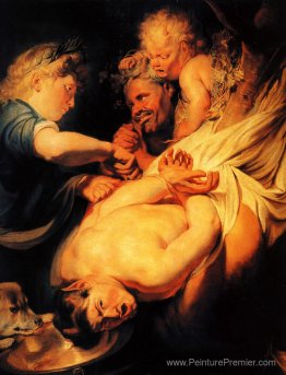 Marsyas écorchée par Apollo