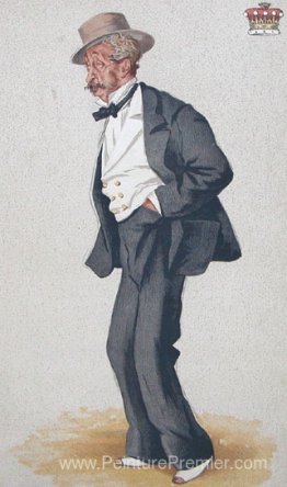 Caricature de Thomas Egerton, 2e comte de Wilton