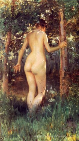 Étude d'une femme nue