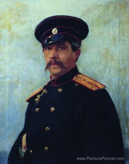 Portrait d'un ingénieur militaire, le capitaine A. Shevtsov, frè