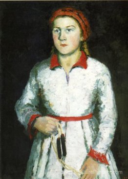 Portrait de la fille de l'artiste