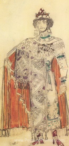 Prince Guido (conception de costumes pour l'opéra "The Tale of T