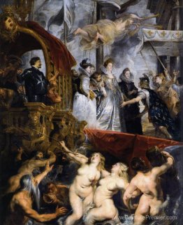 Le débarquement à Marseille, 3 novembre 1600