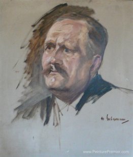 Sketch pour le portrait de Friedrich Naumann