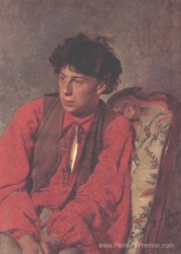 Portrait de V. E. Repin, le frère de l'artiste